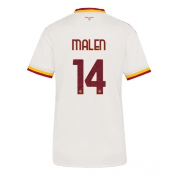 AS Roma Donyell Malen #14 Maglia Gara Trasferta Repliche 2026-27 Donna Maniche Corte